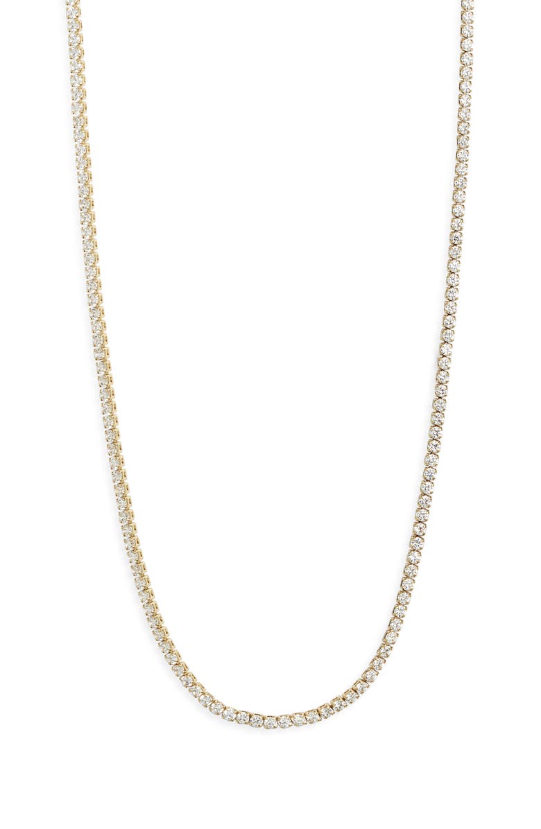 THE SIS KISS Meg Chain Necklace, Main, color, Gold