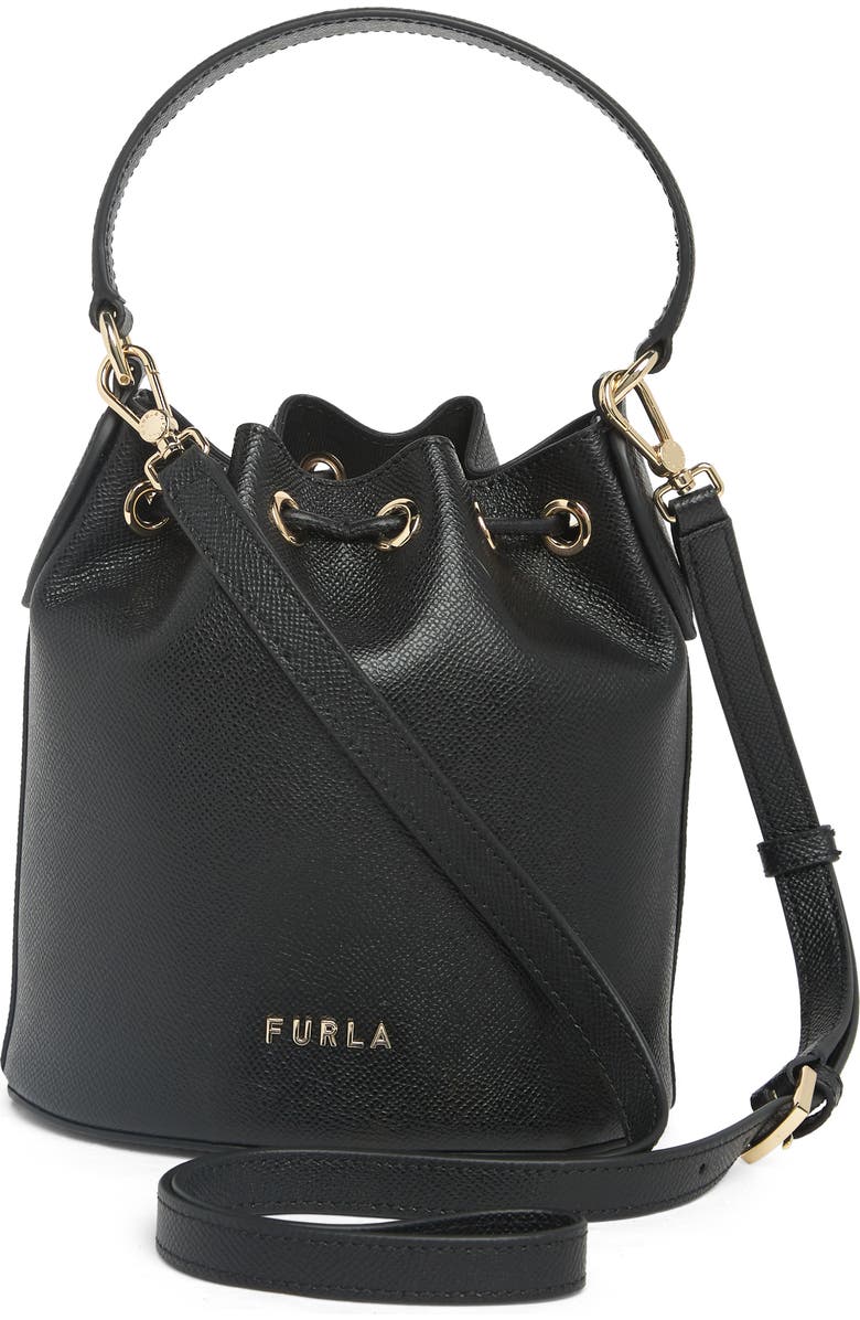 Furla Clio Mini Drawstring Bucket Bag, Alternate, color,