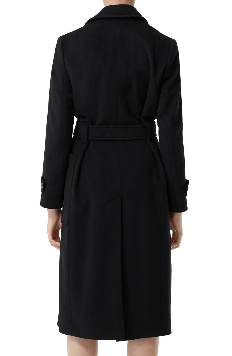 Burberry Sherringham Cashmere Wrap Coat, Alternate, color, 