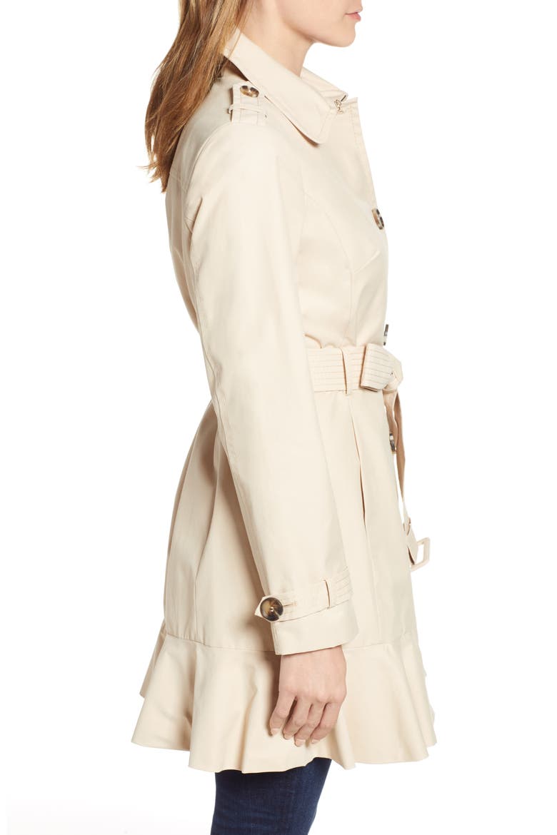 millbrook twill water resistant rain coat, Alternate, color, SAND CASTLE