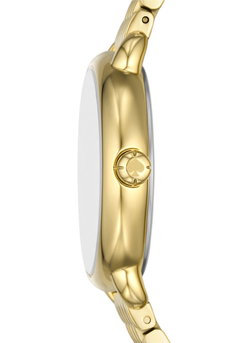 lilly avenue bracelet watch, 34mm, Alternate, color, GOLD