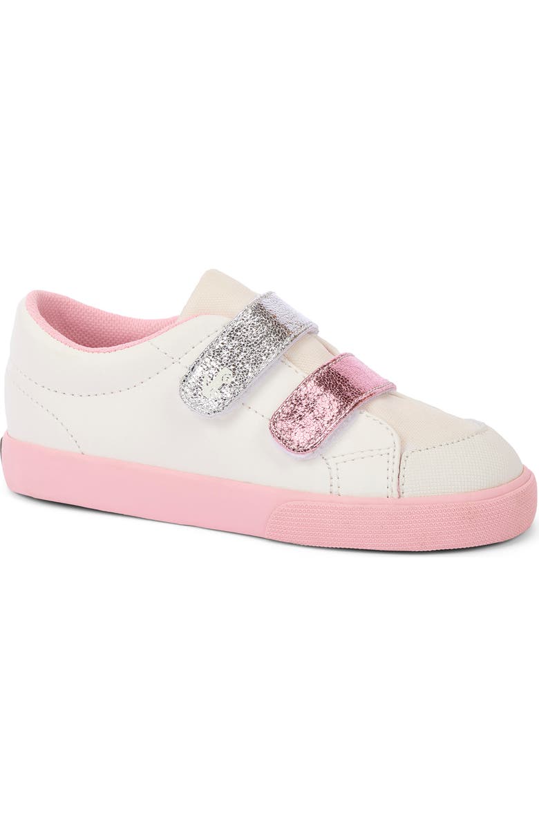 See Kai Run Kids' Morgan Sneaker, Main, color, White/ Pink