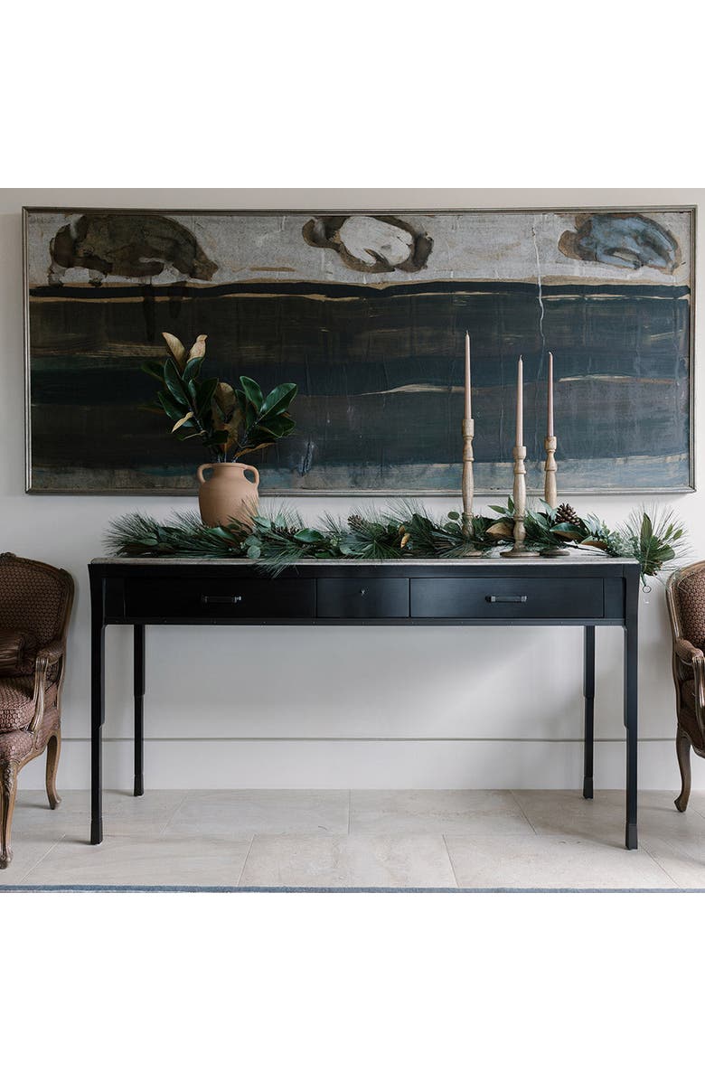 CG Hunter 6' Magnolia, Eucalyptus, Pinecone, & Needle Pine Garland, Alternate, color, Green