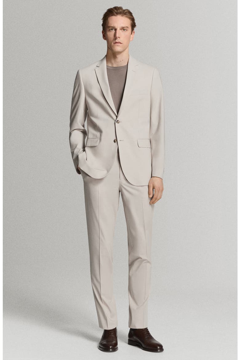 Superslim Fit Stretch Sport Coat, Alternate, color, ECRU