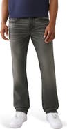 True Religion Ricky Stud T-Flap Straight Leg Jeans