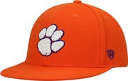 TOP OF THE WORLD Men's Top of the World Orange Clemson Tigers Team Color Fitted Hat