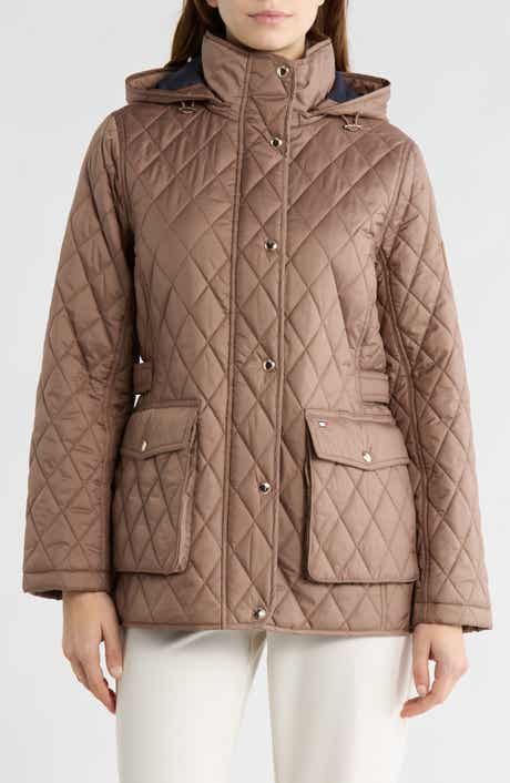 Tommy Hilfiger Hooded Diamond Quilted Jacket