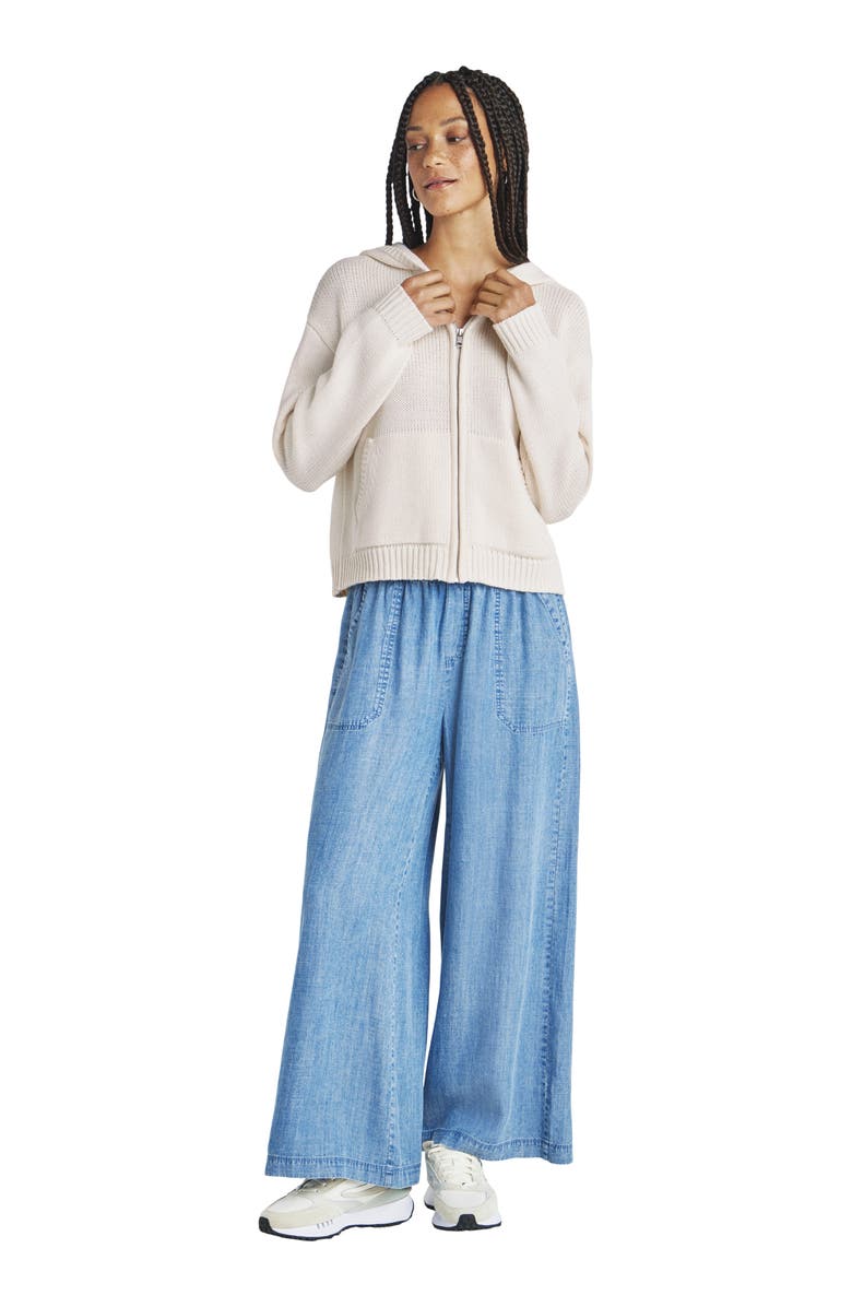 Splendid Vero Cotton Blend Sweater Hoodie, Alternate, color, 