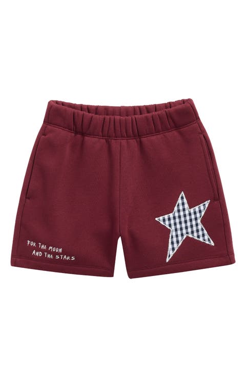 Star Cotton Blend Sweatshorts (Little Kid & Big Kid)
