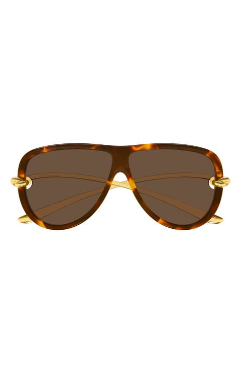 BV1513S 61mm Polarized Gradient Pilot Sunglasses