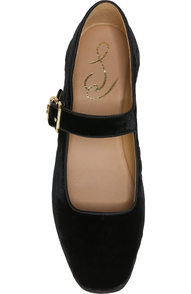 Sam Edelman Michaela Mary Jane Flat, Alternate, color, Black