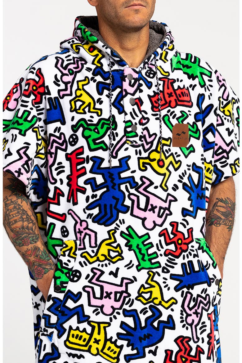 Burrows Changing Poncho, Alternate, color, MULTI