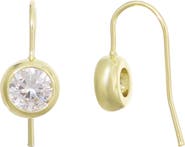 Adornia 14K Gold Plate Crystal Earrings