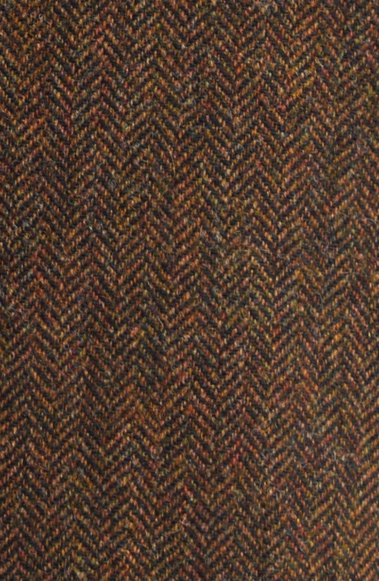 Noah Wool Herringbone Sack Jacket, Alternate, color, Brown