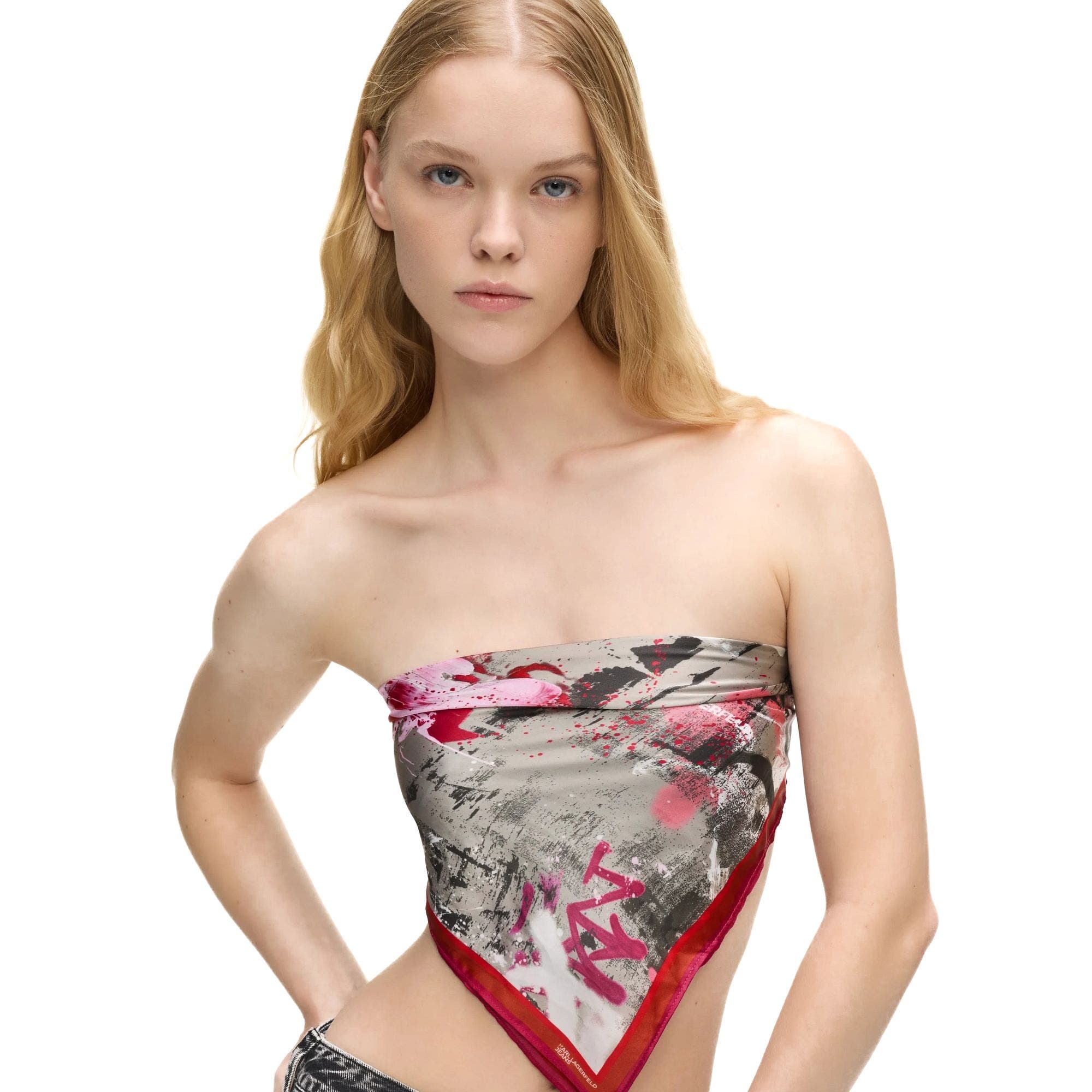 selected Painters Print AOP Pink