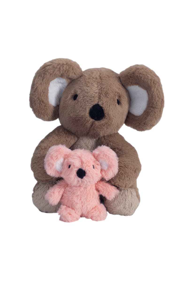 Lambs & Ivy Calypso Plush Koalas Stuffed Animals 11 Inch Fuzzy & Wuzzy, Alternate, color, Brown