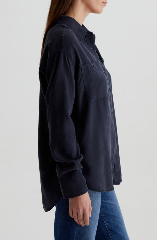 Ag Leny Top In Sulfur Black