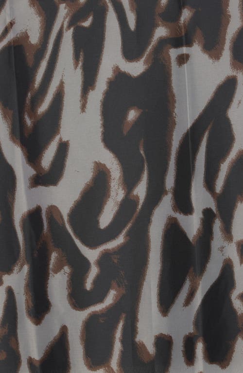 Nine West Chiffon Scarf In Brown