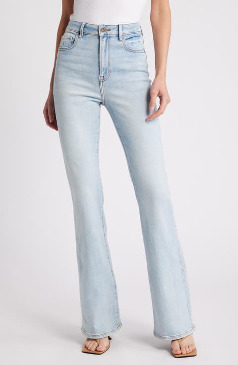 High Waist Flare Jeans