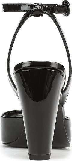 Wrenna Ankle Strap Peep Toe Pump