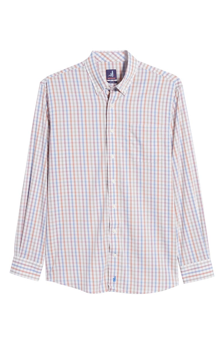 johnnie-O Classic Fit Plaid Button-Down Shirt, Alternate, color, 