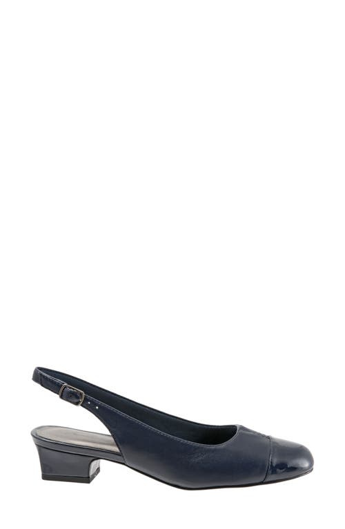 Trotters 'dea' Slingback In Blue