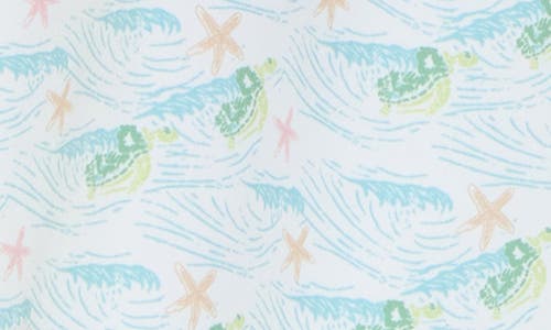 BEACH BROS BEACH BROS TURTLE WAVES SWIM TRUNKS
