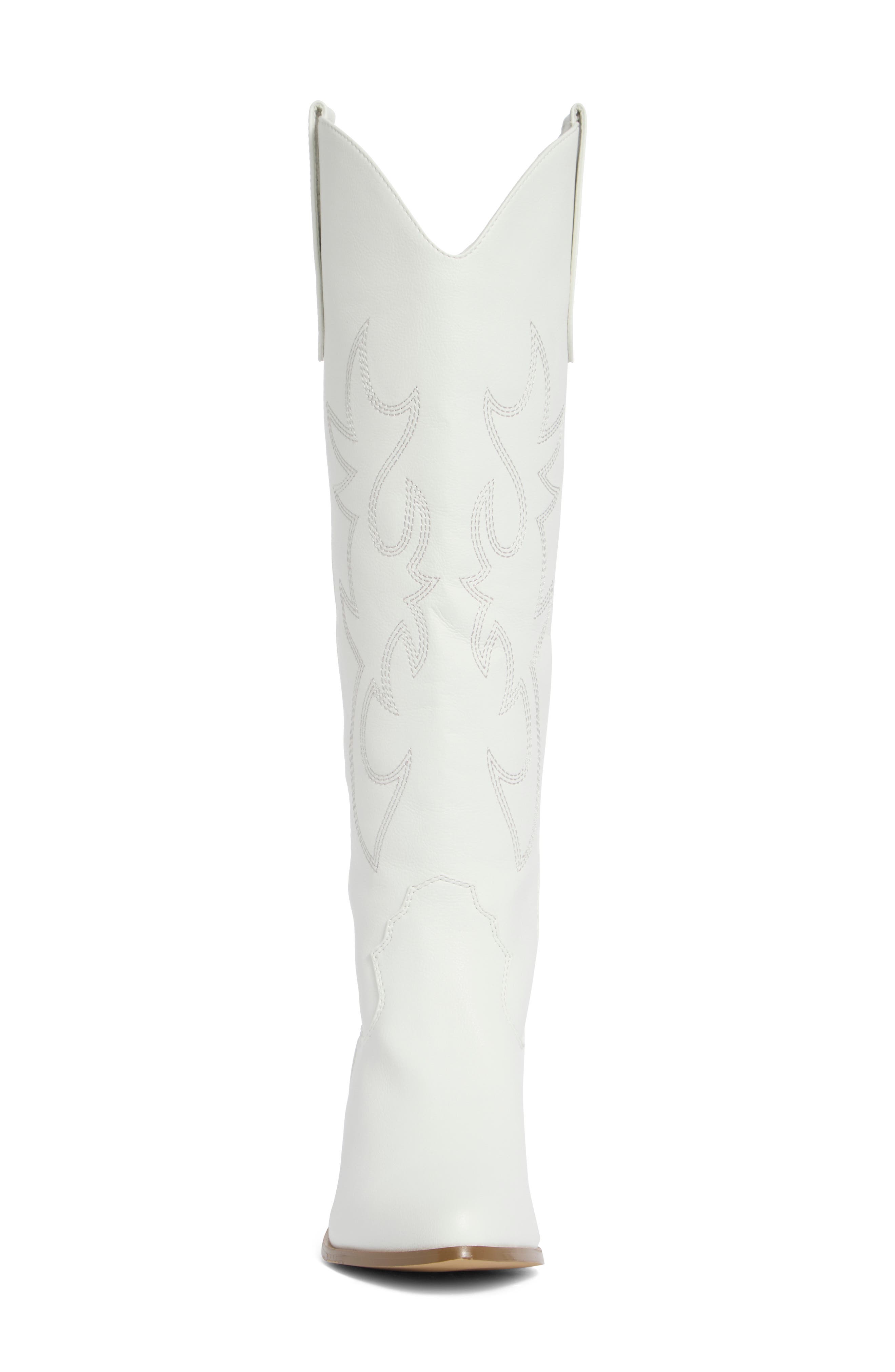 Urson Western Boot, Alternate, color, WHITE