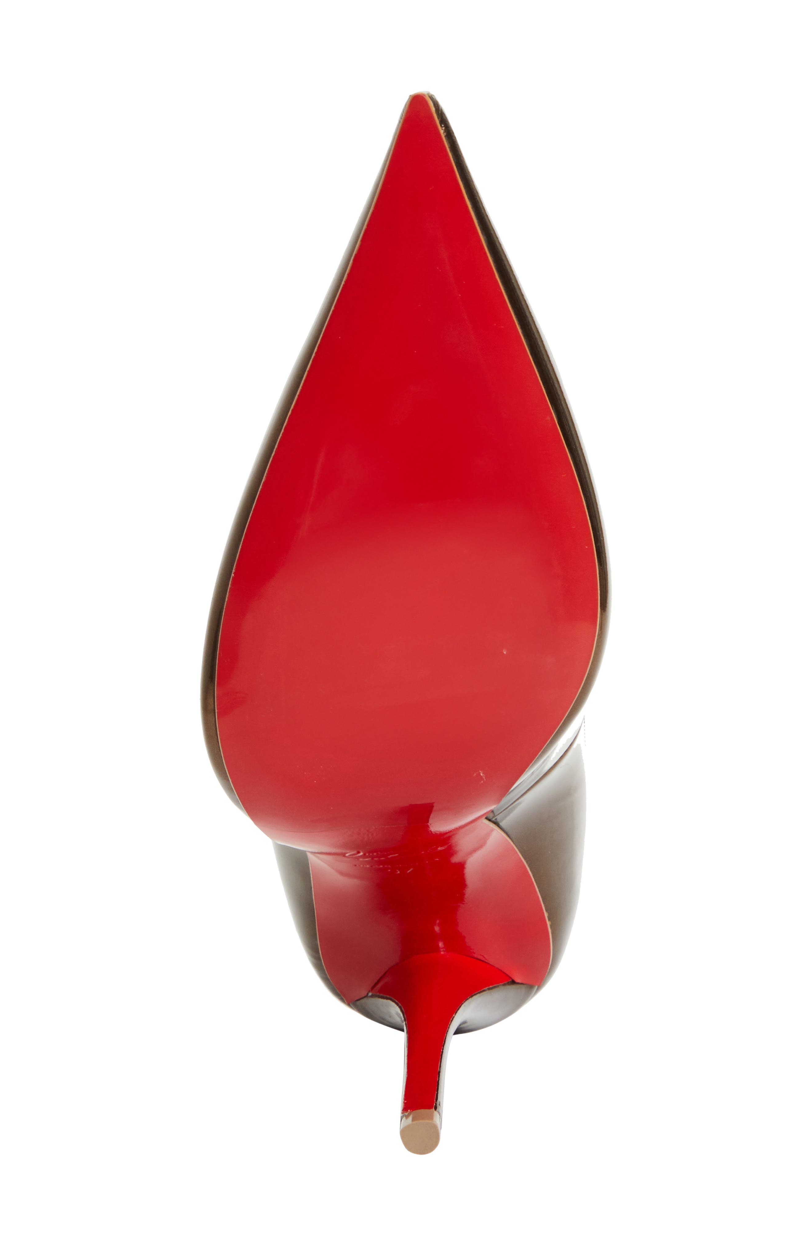 Christian Louboutin Miss Z Erozee Ankle Strap Pump, Alternate, color, Bronzo/ Bronzo