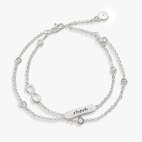 Alex And Ani Mom' Infinity Chain Bracelet, Adjustable