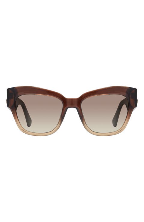 53mm Cat Eye Sunglasses