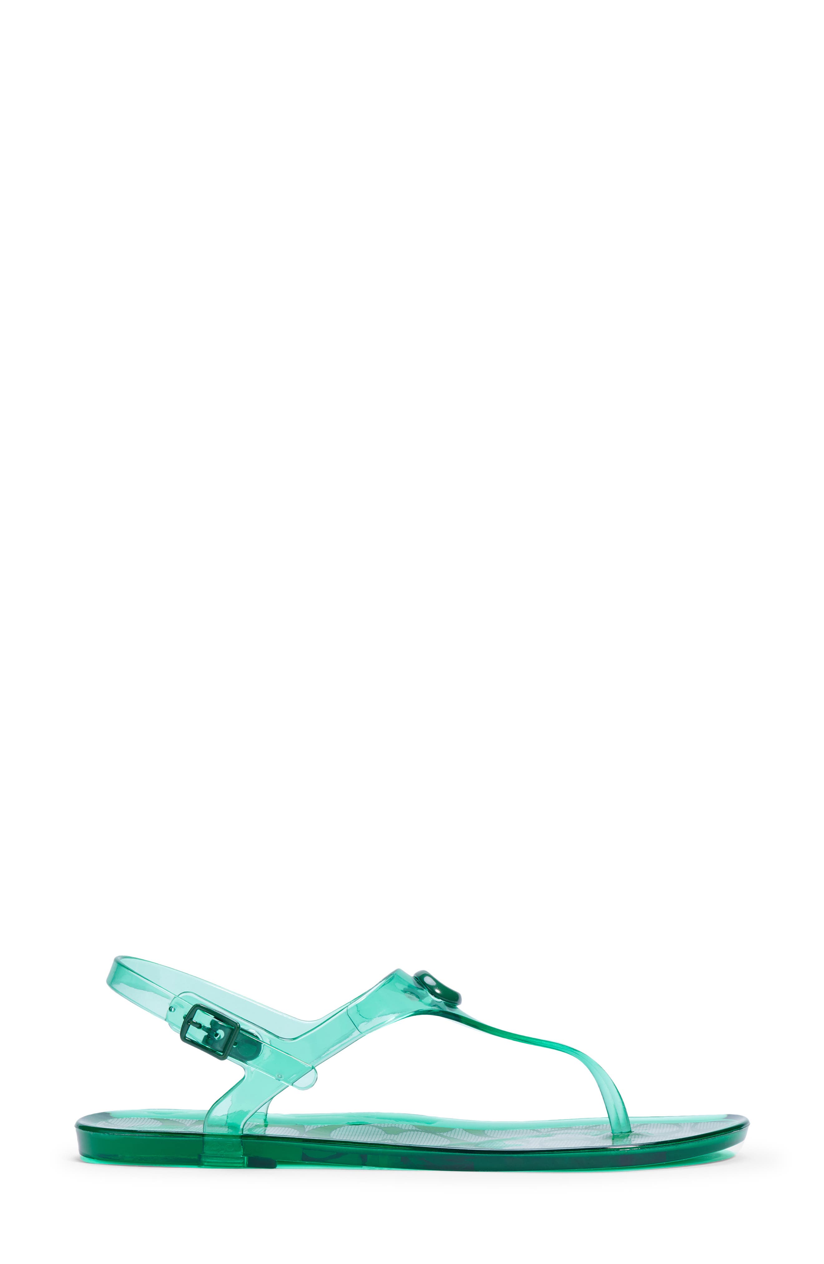 Natalee Water Resistant T-Strap Sandal, Alternate, color, GREEN