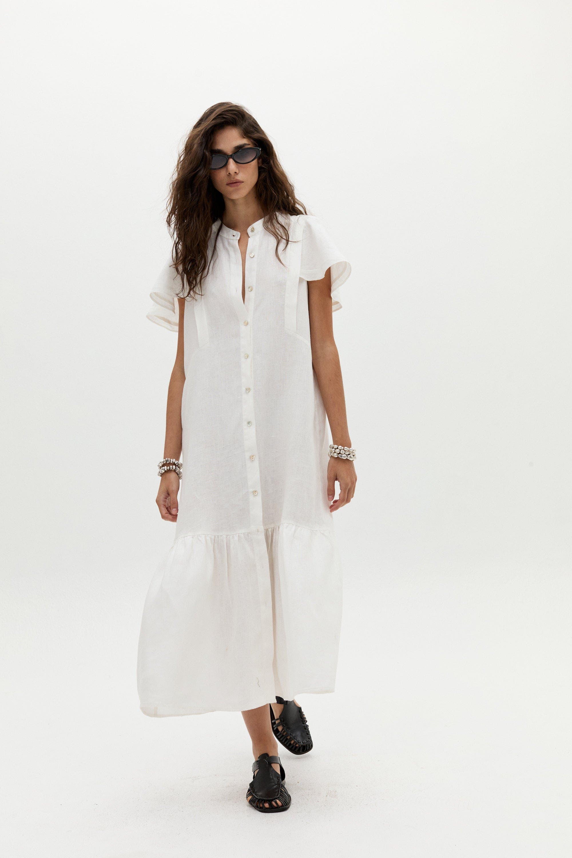 Willow Linen Dress - image 4