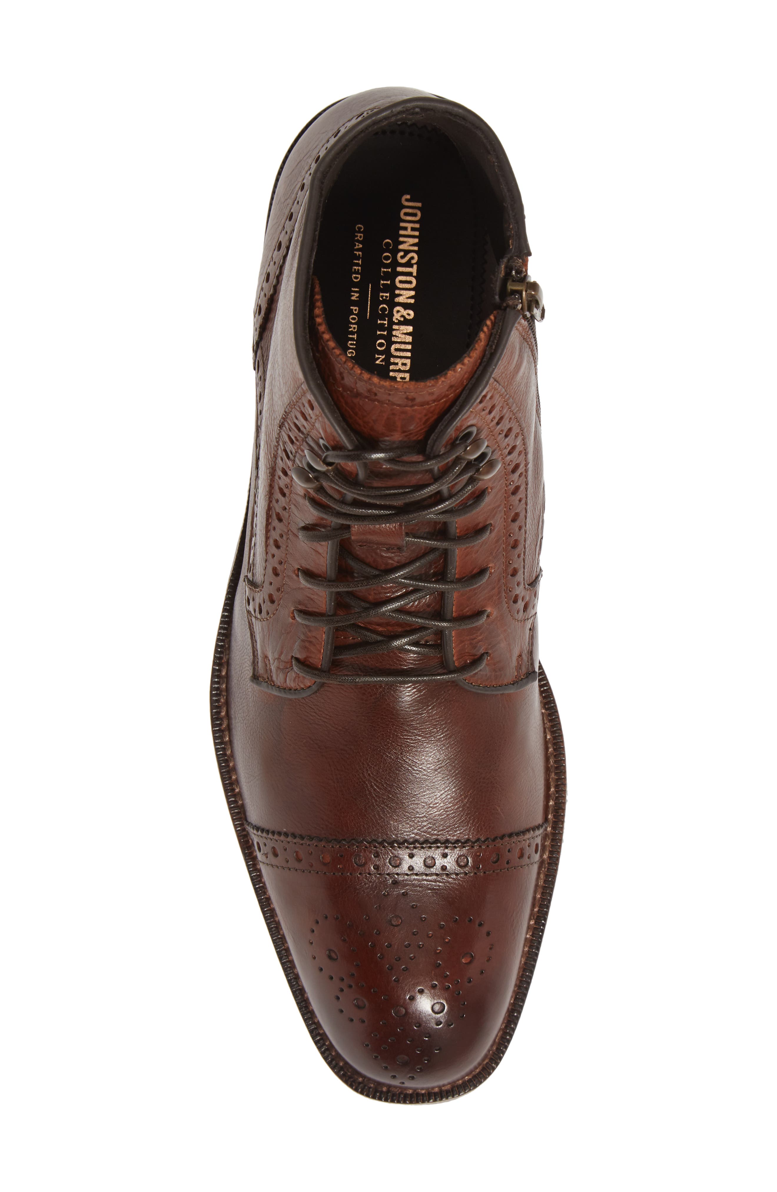 JOHNSTON & MURPHY COLLECTION Johnston & Murphy Donahue Cap Toe Boot, Alternate, color, 