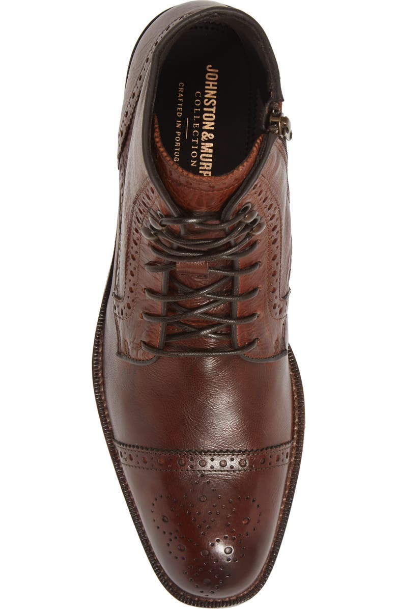 JOHNSTON & MURPHY COLLECTION Johnston & Murphy Donahue Cap Toe Boot, Alternate, color,