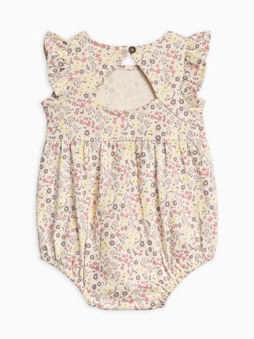 Colored Organics Sommer Organic Tank Romper In Neutral