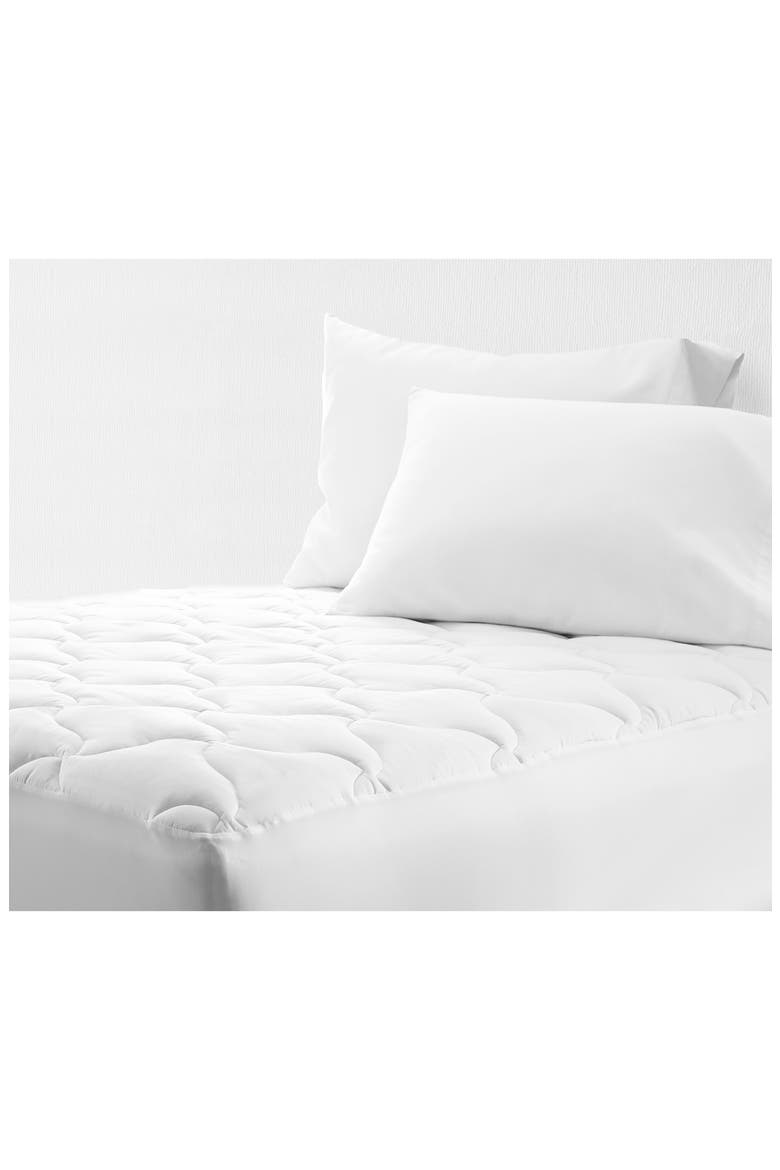 Primaloft® Down Alternative Mattress Pad, Main, color, WHITE