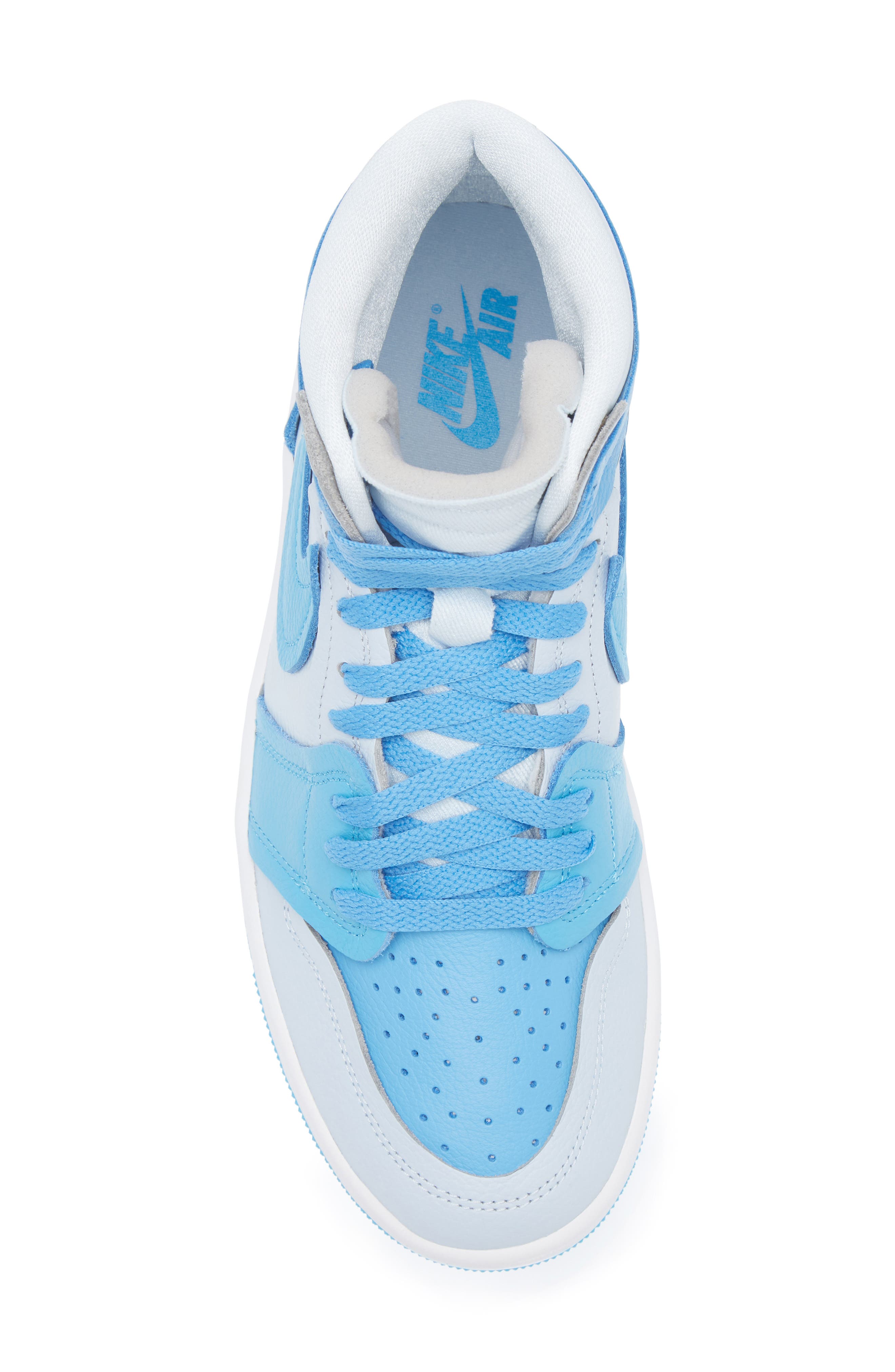 Jordan Air Jordan 1 High MM Basketball Sneaker, Alternate, color, Blue Tint/ Dark Powder Blue