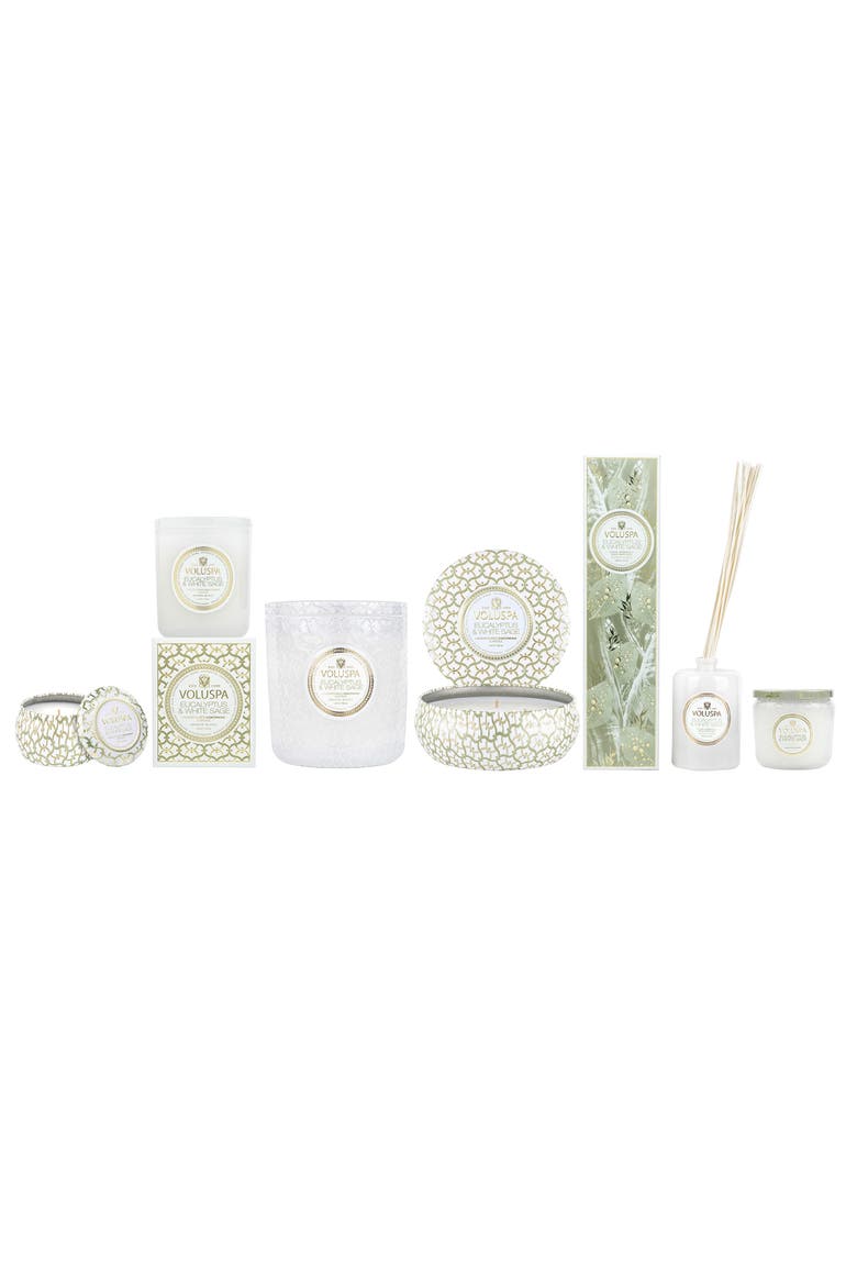 Eucalyptus & White Sage Mini Tin Candle, Alternate, color, EUCALYPTUS & WHITE SAGE