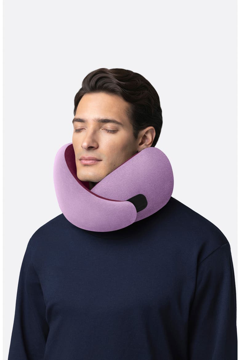Go Memory Foam Travel Pillow, Alternate, color, PINK