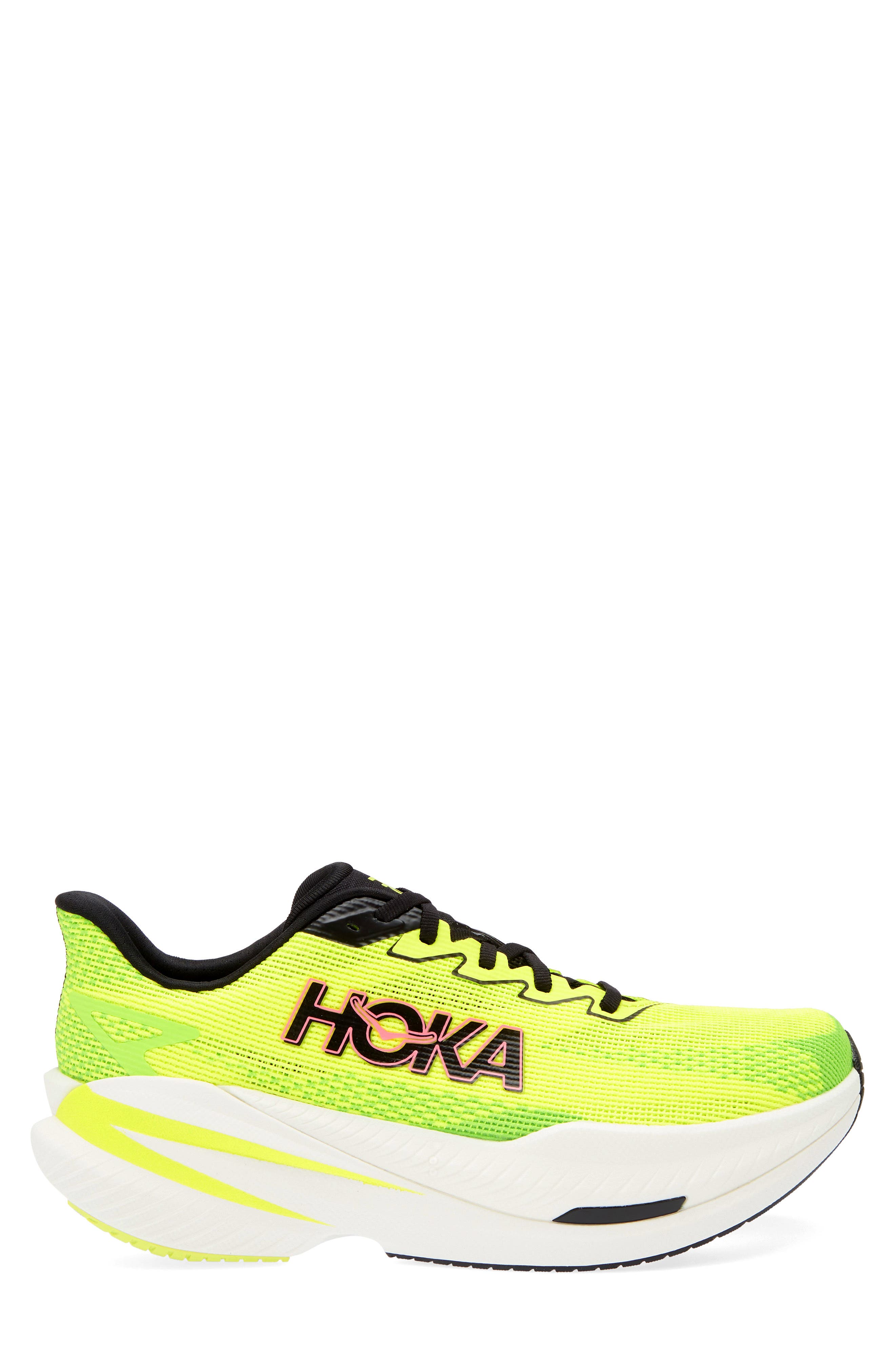HOKA Mach X 3 Running Shoe, Alternate, color, Neon Hoka Citrus / Neon Lime