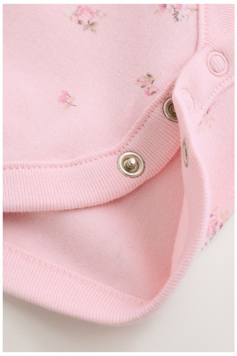 Kids' Ruffled Corduroy Dungarees & Bodysuit Set, Alternate, color, PINK