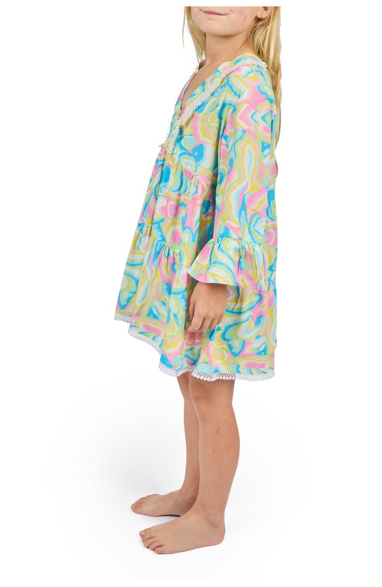 Kenny Flowers The St. Lucia - Girls Tunic Dress, Alternate, color, Multi