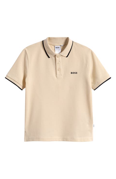Kids' Tipped Cotton Pique Polo (Big Kid)