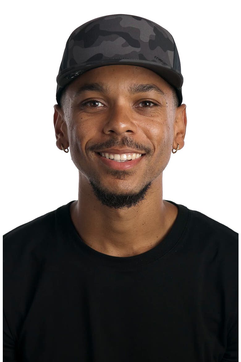 Trenches Hydrolite Adjustable Performance Ball Cap, Alternate, color, BLACK CAMO