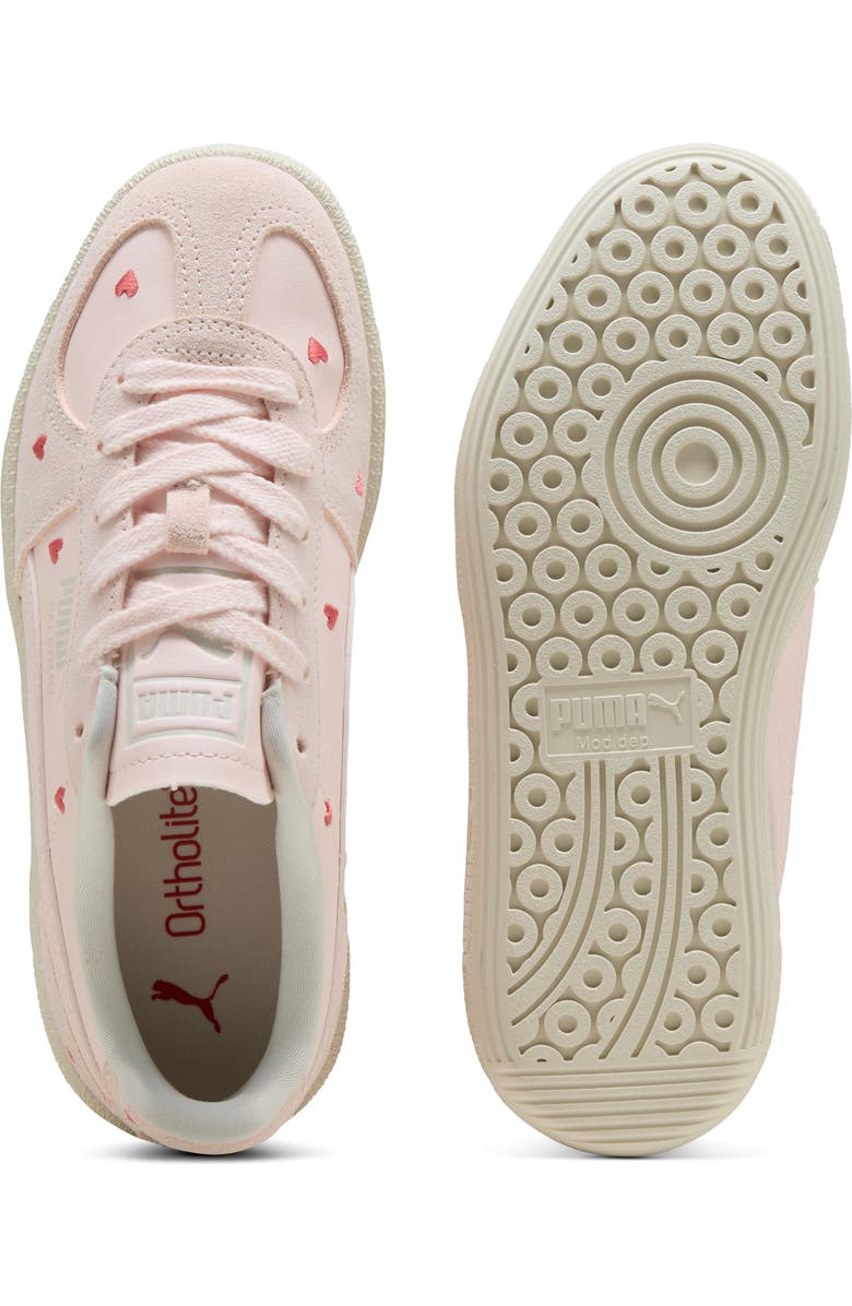 PUMA Kids' Palermo Amor Sneaker, Alternate, color, Jasmine Flower/ Vapor Gray