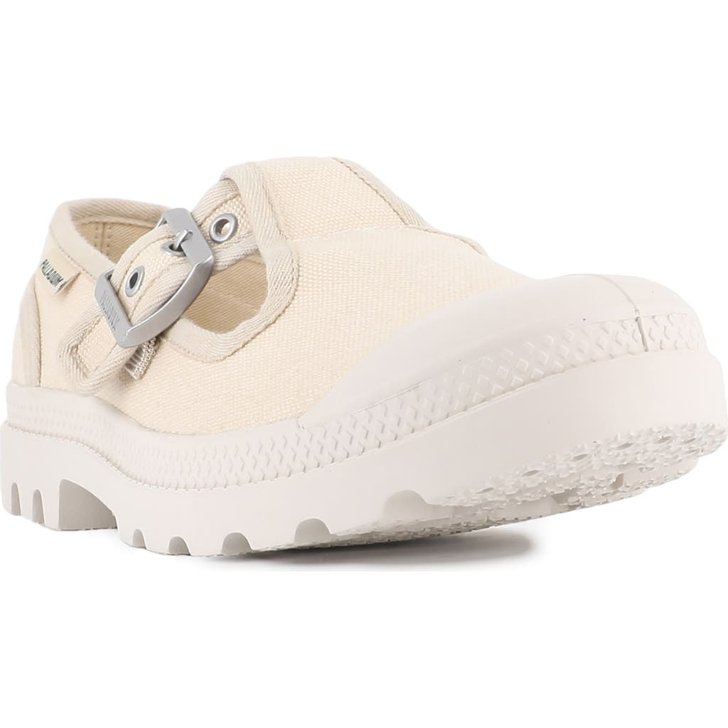 Palladium Womens Pampa M-jane Washed Sneakers In Sahara