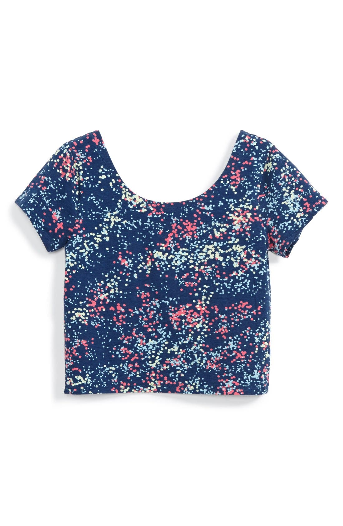 Splendid Splatter Print Crop Top (Women) | Nordstrom