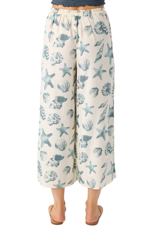 O'neill Murrie Seashell Print Crop Drawstring Pants