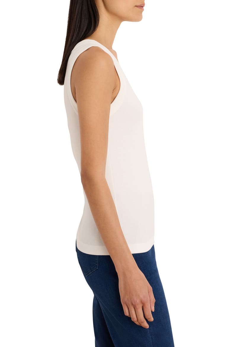 Perfect Knit Rib Scoop Neck Tank, Alternate, color, CLASSIC CREAM